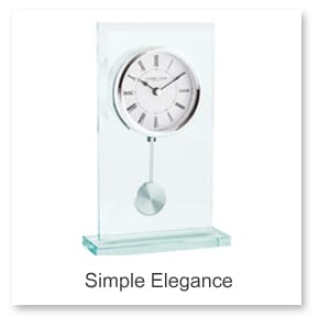 Simple Elegance Mantel Clocks