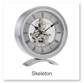 Skeleton Mantel Clocks