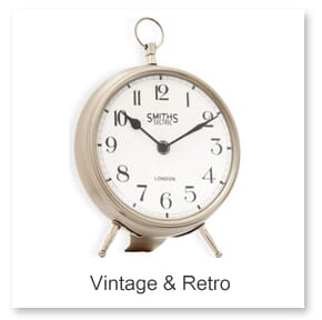 Vintage & Retro Mantel Clocks