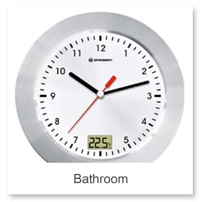 Bathroom Wall Clocks