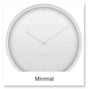 Modern Minimal Wall Clocks