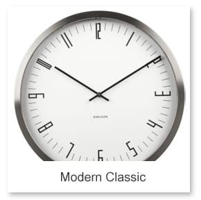 Modern Classic Wall Clocks