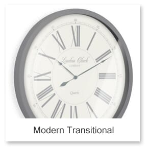 Modern Transitional Wall Clocks
