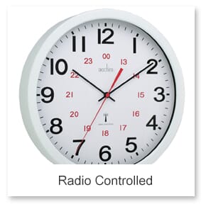 Radio Controlled Wall Clocks