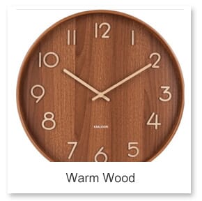 Modern Wooden Wall Clocks
