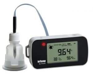 Onset InTemp CX400 Cold Chain Data Logger with Glycol Bottle and Probe