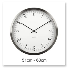 51 - 60cm Wall Clocks