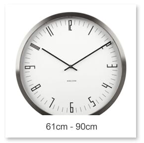 61 - 90cm Wall Clocks